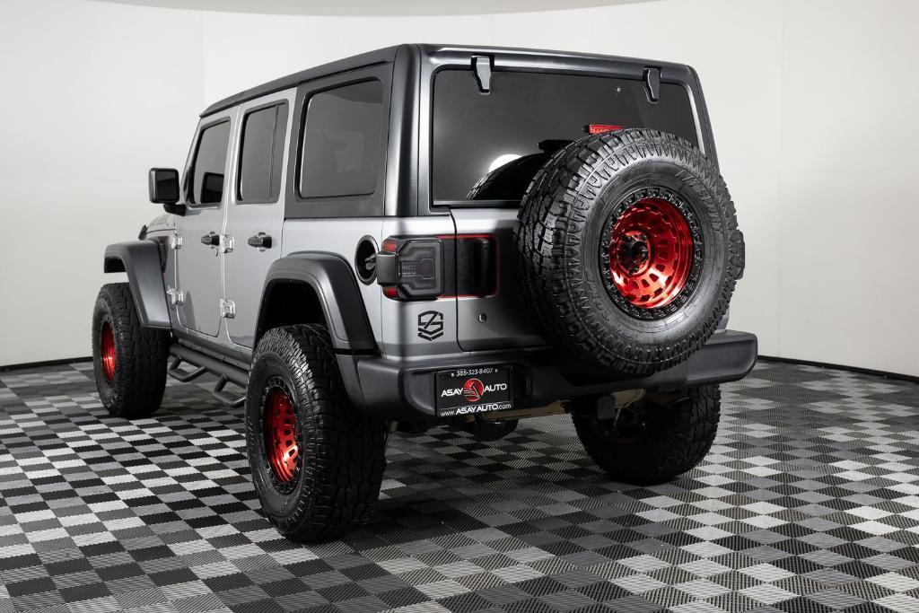 used 2019 Jeep Wrangler Unlimited car, priced at $21,495