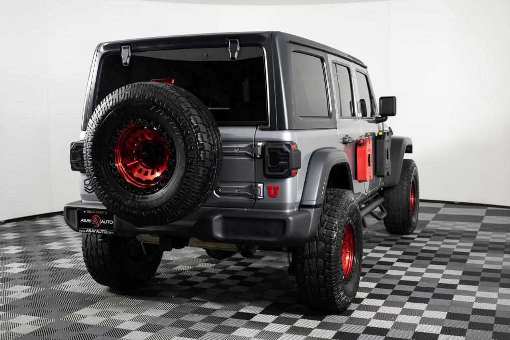 used 2019 Jeep Wrangler Unlimited car, priced at $21,495