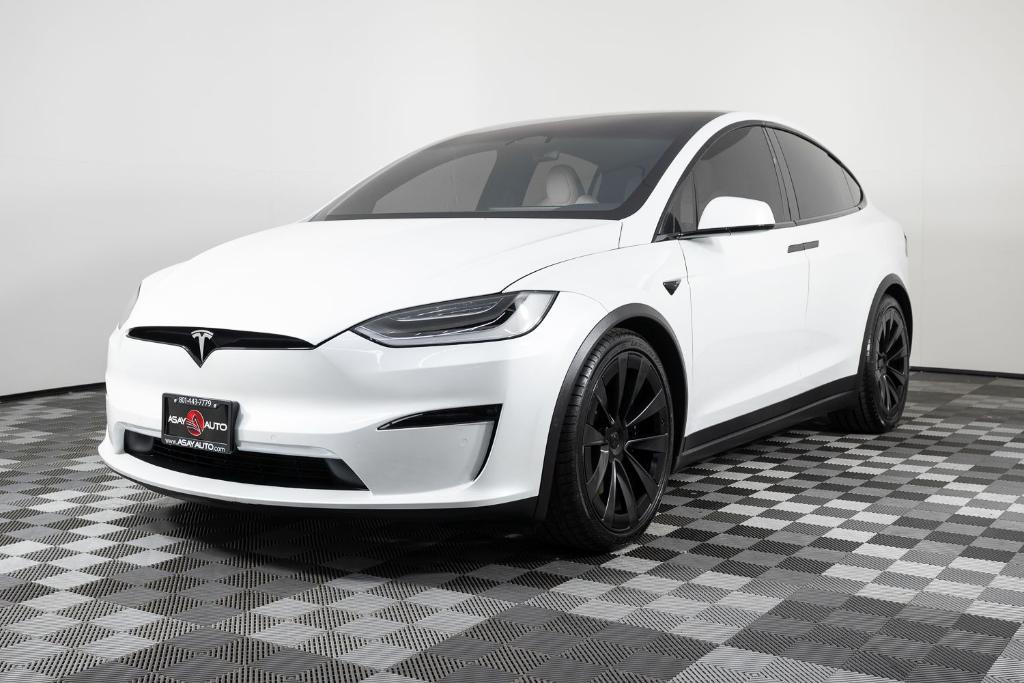 used 2022 Tesla Model X car, priced at $59,995