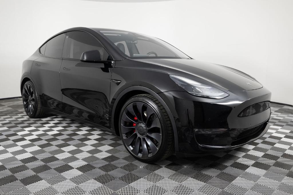 used 2021 Tesla Model Y car, priced at $22,495