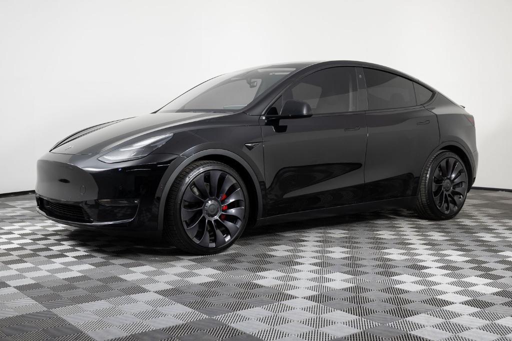 used 2021 Tesla Model Y car, priced at $22,495