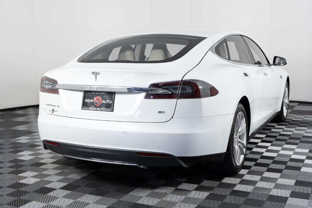 used 2014 Tesla Model S car, priced at $18,495