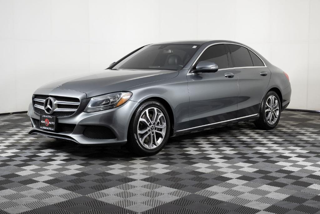 used 2018 Mercedes-Benz C-Class car, priced at $18,495
