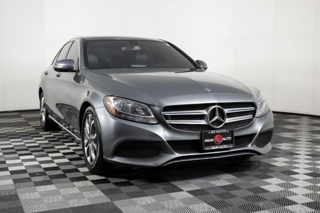 used 2018 Mercedes-Benz C-Class car, priced at $19,495