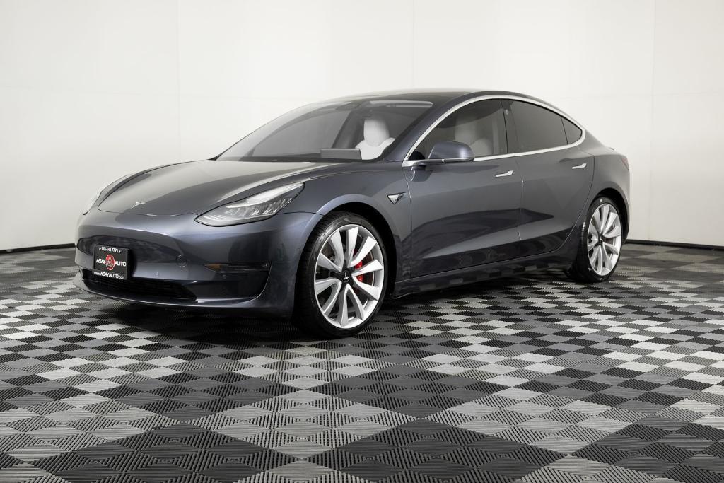 used 2019 Tesla Model 3 car, priced at $18,495