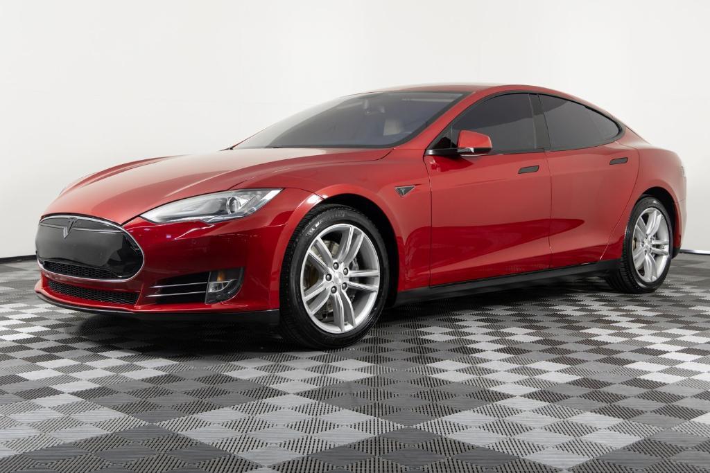 used 2014 Tesla Model S car, priced at $12,995