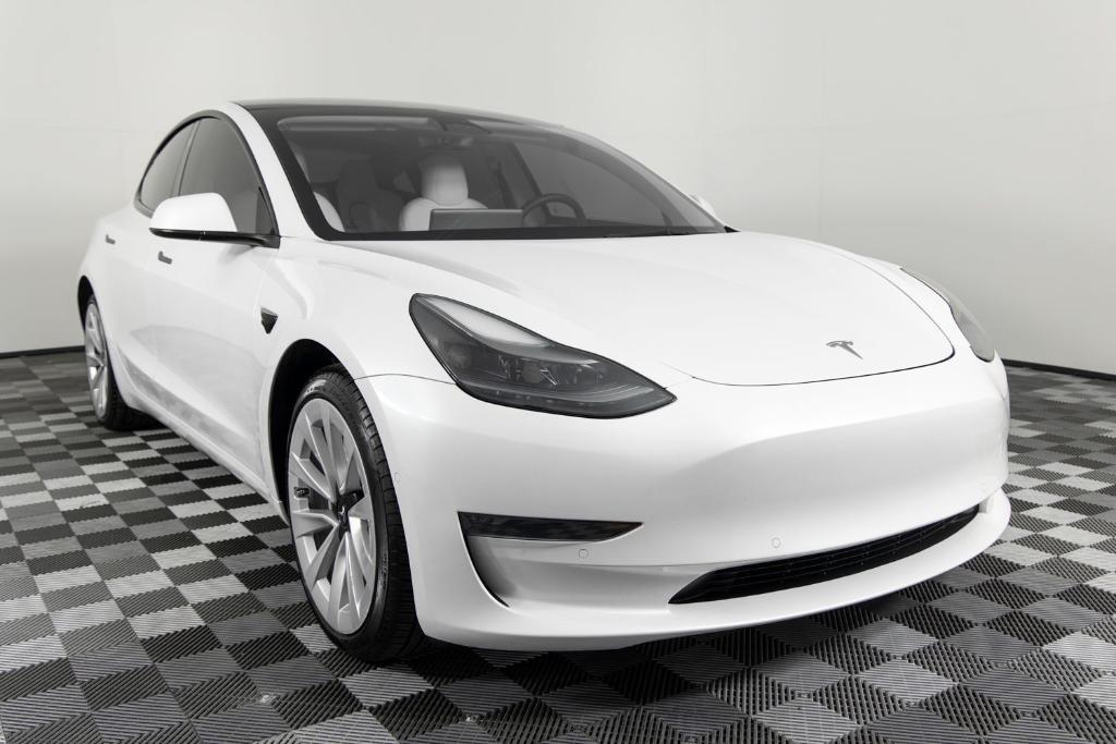 used 2022 Tesla Model 3 car, priced at $24,495