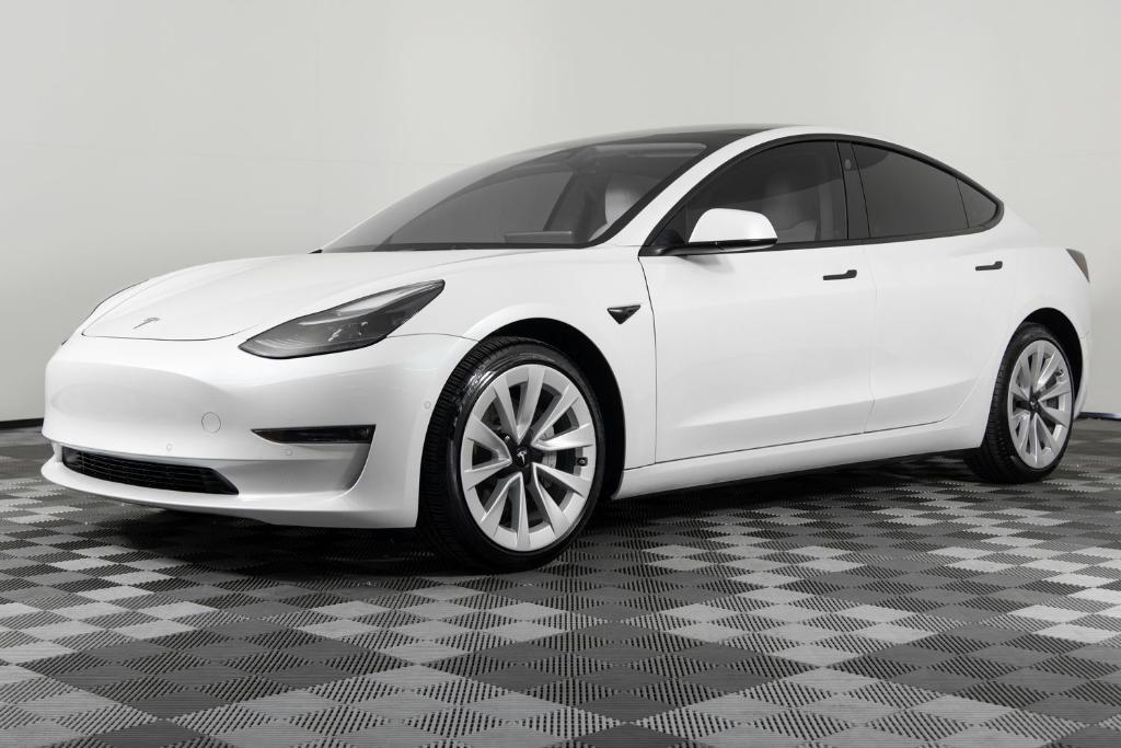 used 2022 Tesla Model 3 car, priced at $24,495