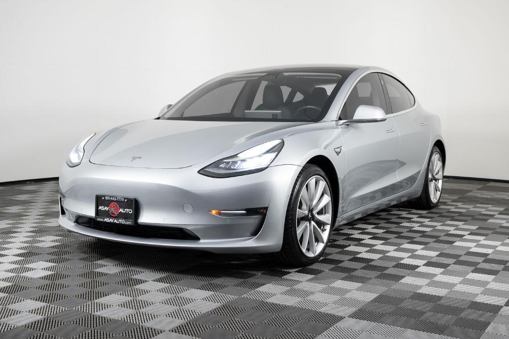 used 2018 Tesla Model 3 car, priced at $17,995
