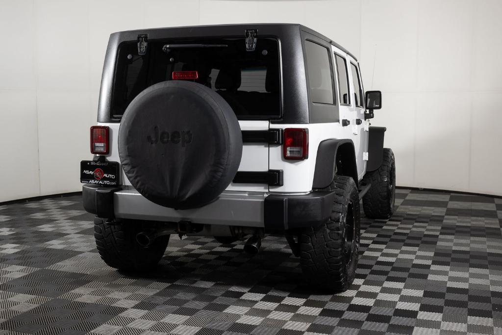 used 2011 Jeep Wrangler Unlimited car, priced at $15,995