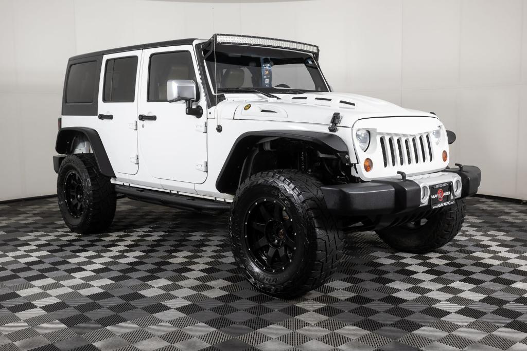 used 2011 Jeep Wrangler Unlimited car, priced at $15,995