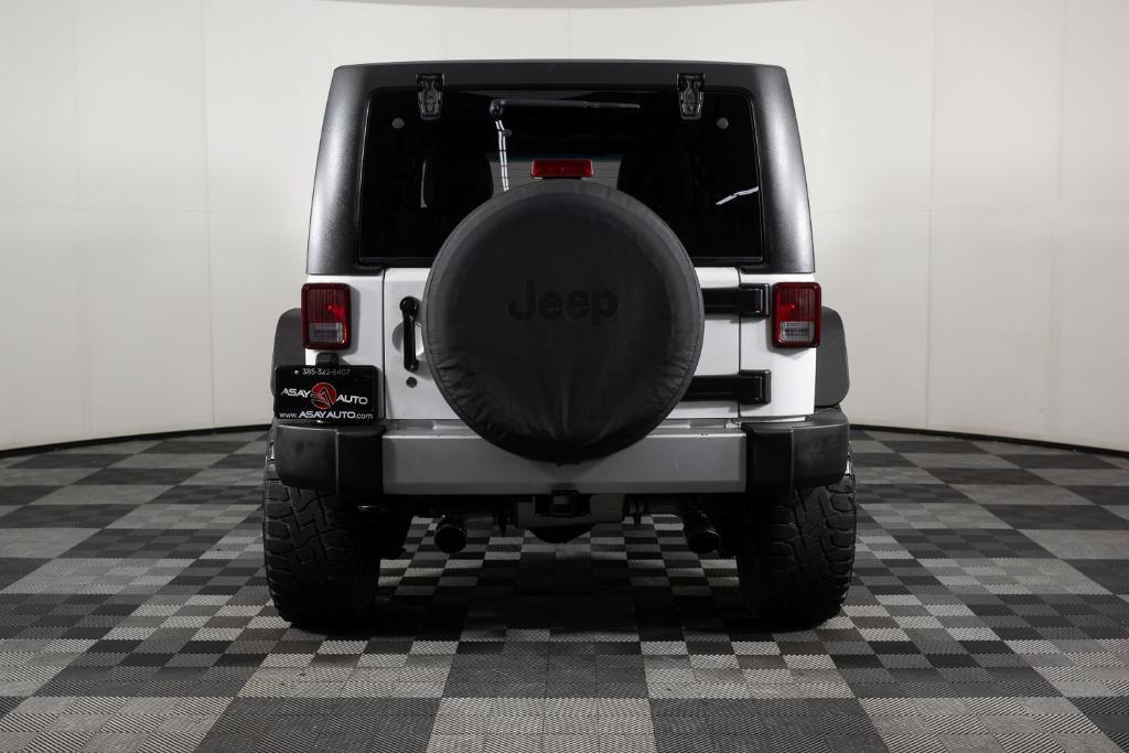 used 2011 Jeep Wrangler Unlimited car, priced at $15,995