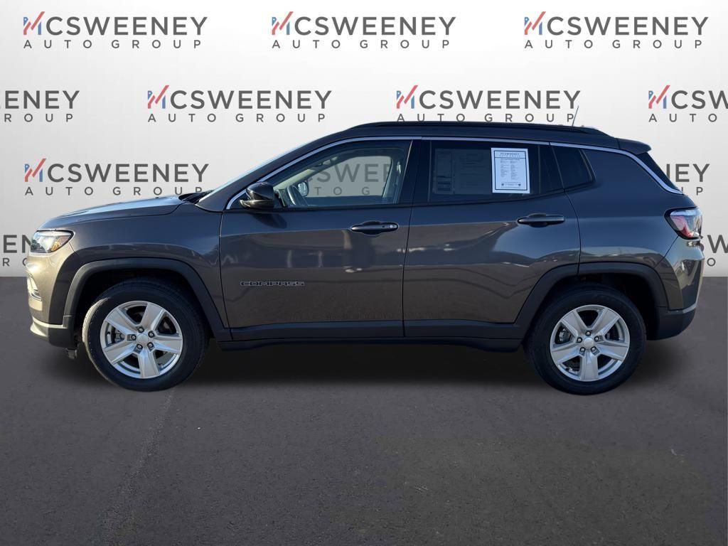 used 2022 Jeep Compass car, priced at $17,450