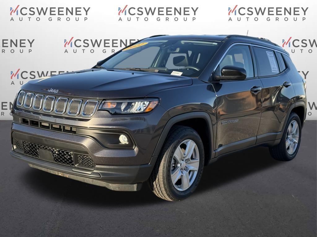 used 2022 Jeep Compass car, priced at $17,700