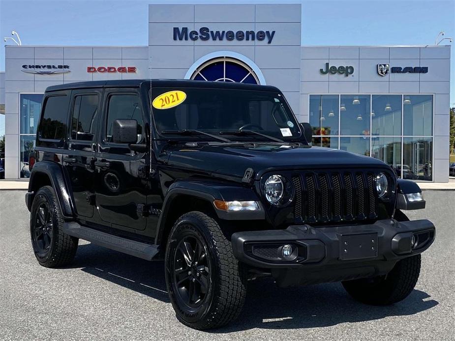 used 2021 Jeep Wrangler Unlimited car, priced at $36,970