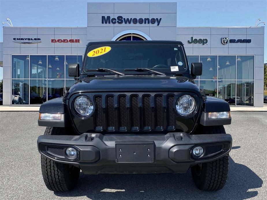 used 2021 Jeep Wrangler Unlimited car, priced at $35,743