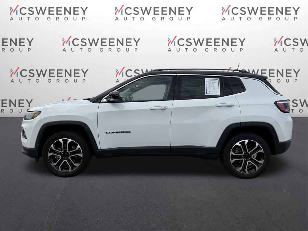 used 2022 Jeep Compass car, priced at $22,850