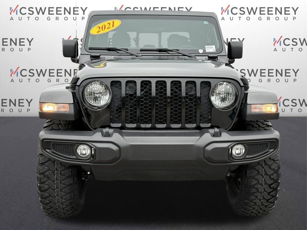 used 2021 Jeep Gladiator car, priced at $31,400