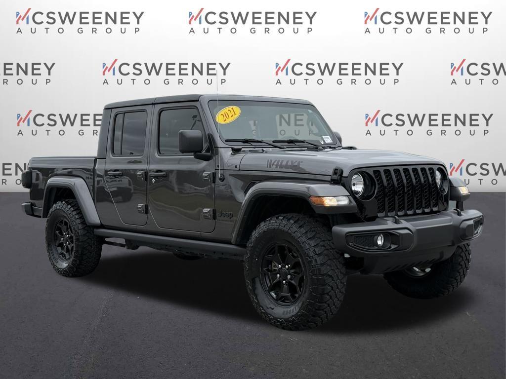 used 2021 Jeep Gladiator car, priced at $31,400