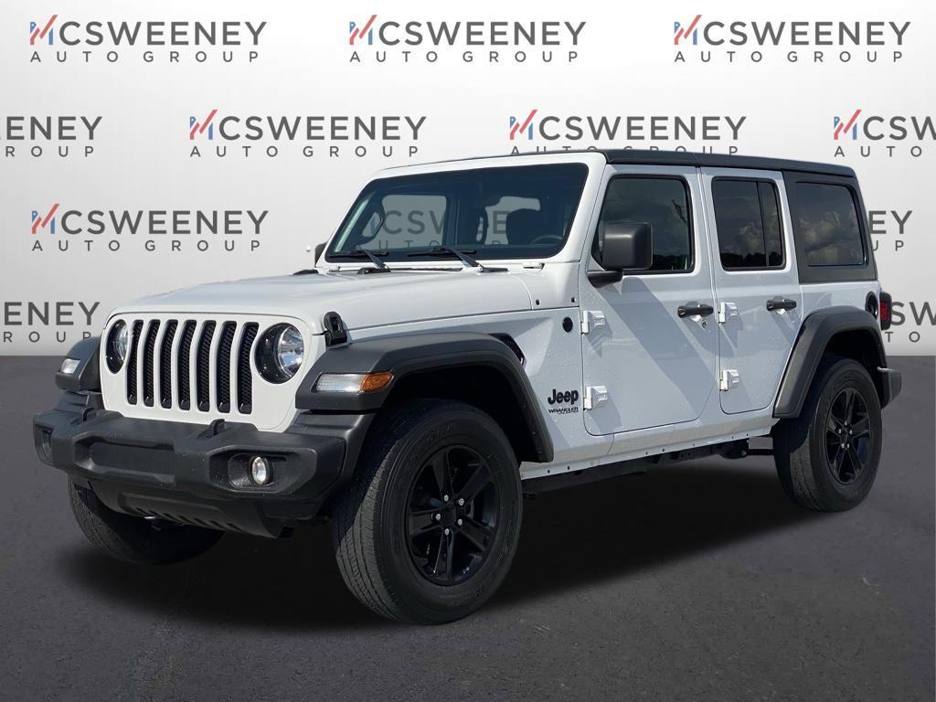 used 2021 Jeep Wrangler Unlimited car, priced at $30,931