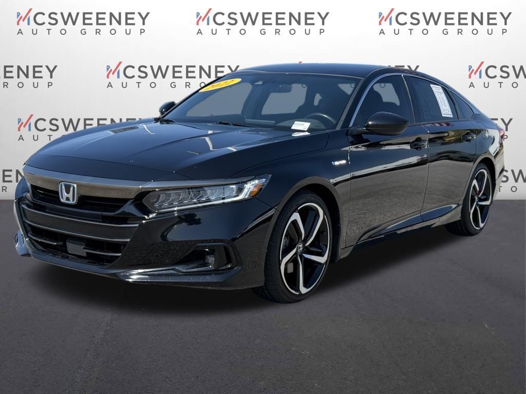 used 2022 Honda Accord Hybrid car, priced at $25,500