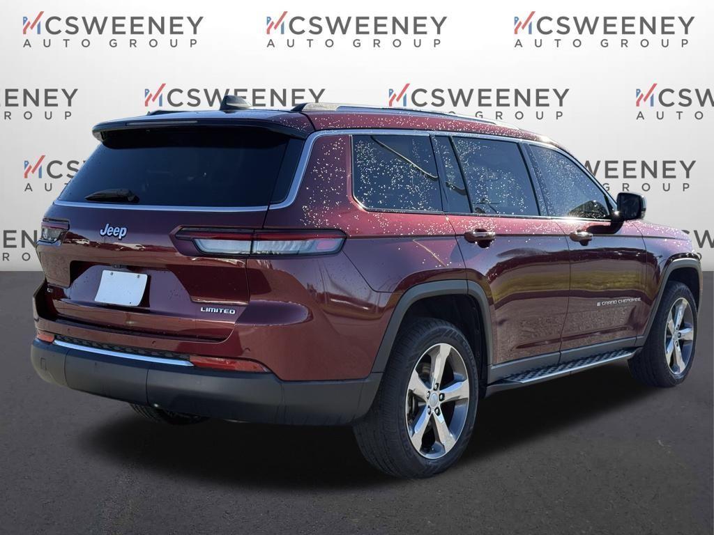 used 2021 Jeep Grand Cherokee L car, priced at $26,988