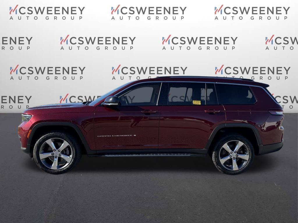 used 2021 Jeep Grand Cherokee L car, priced at $26,988