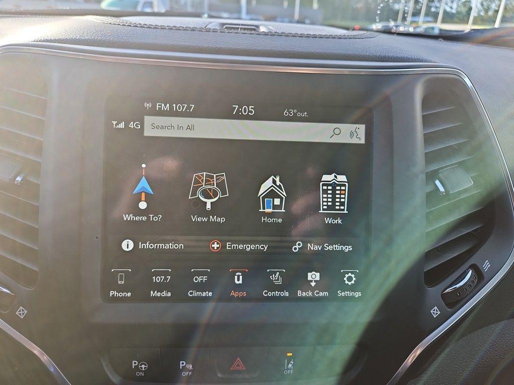 used 2023 Jeep Cherokee car, priced at $23,000