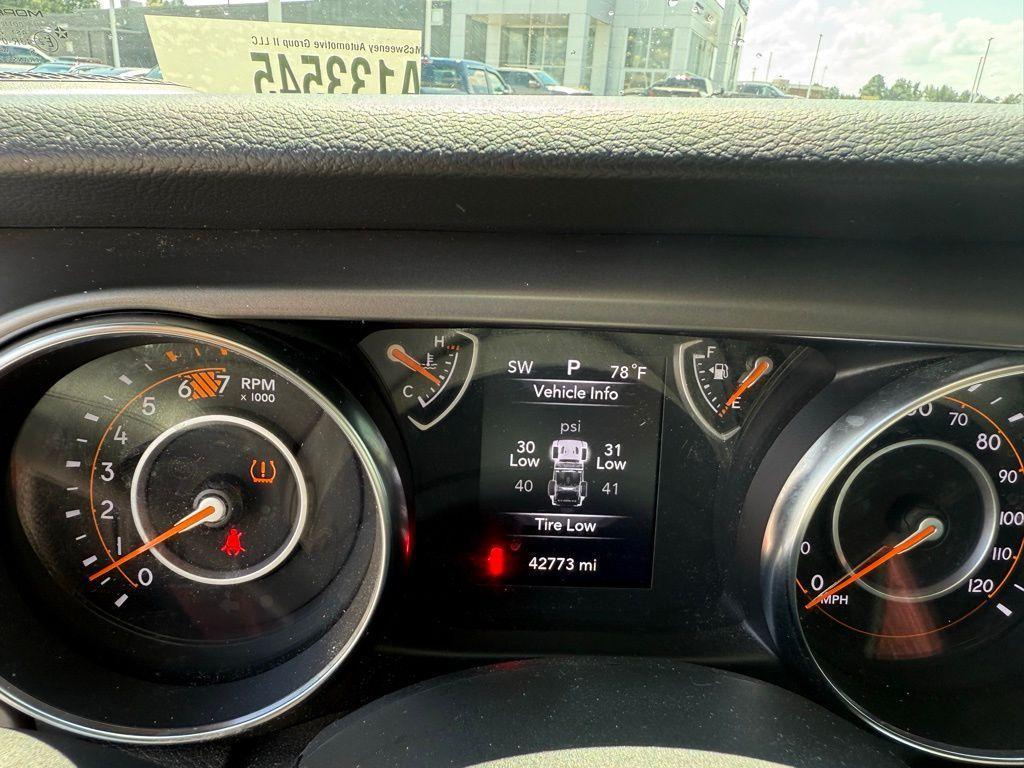 used 2022 Jeep Wrangler Unlimited car, priced at $28,642