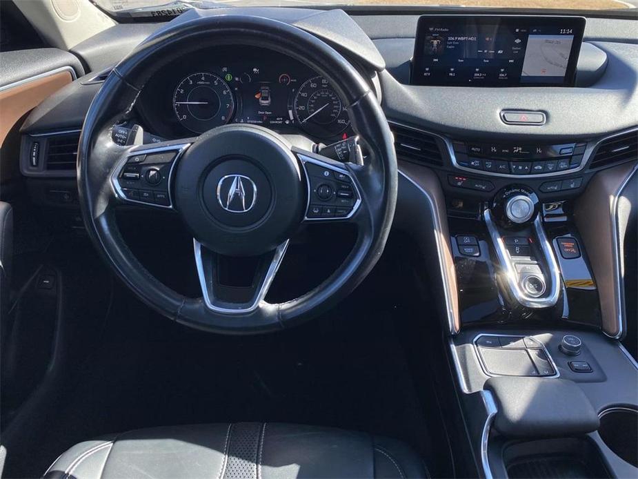 used 2021 Acura TLX car, priced at $25,098