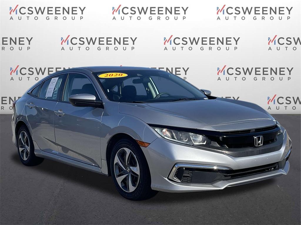 used 2020 Honda Civic car, priced at $19,685