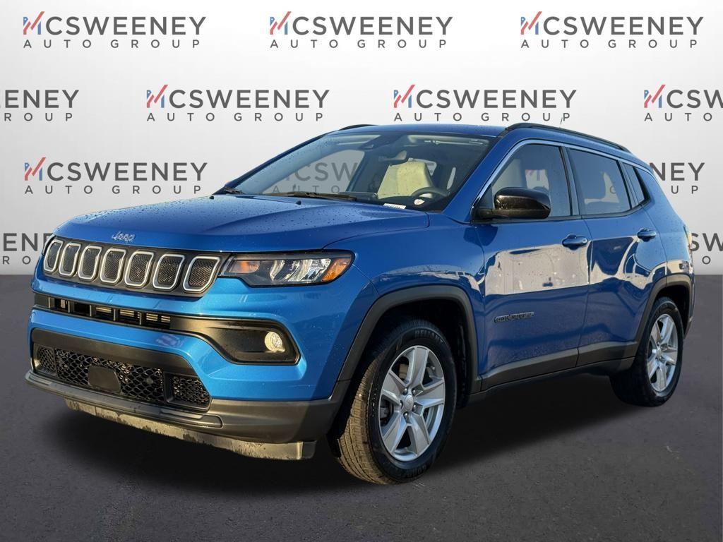 used 2022 Jeep Compass car, priced at $19,238