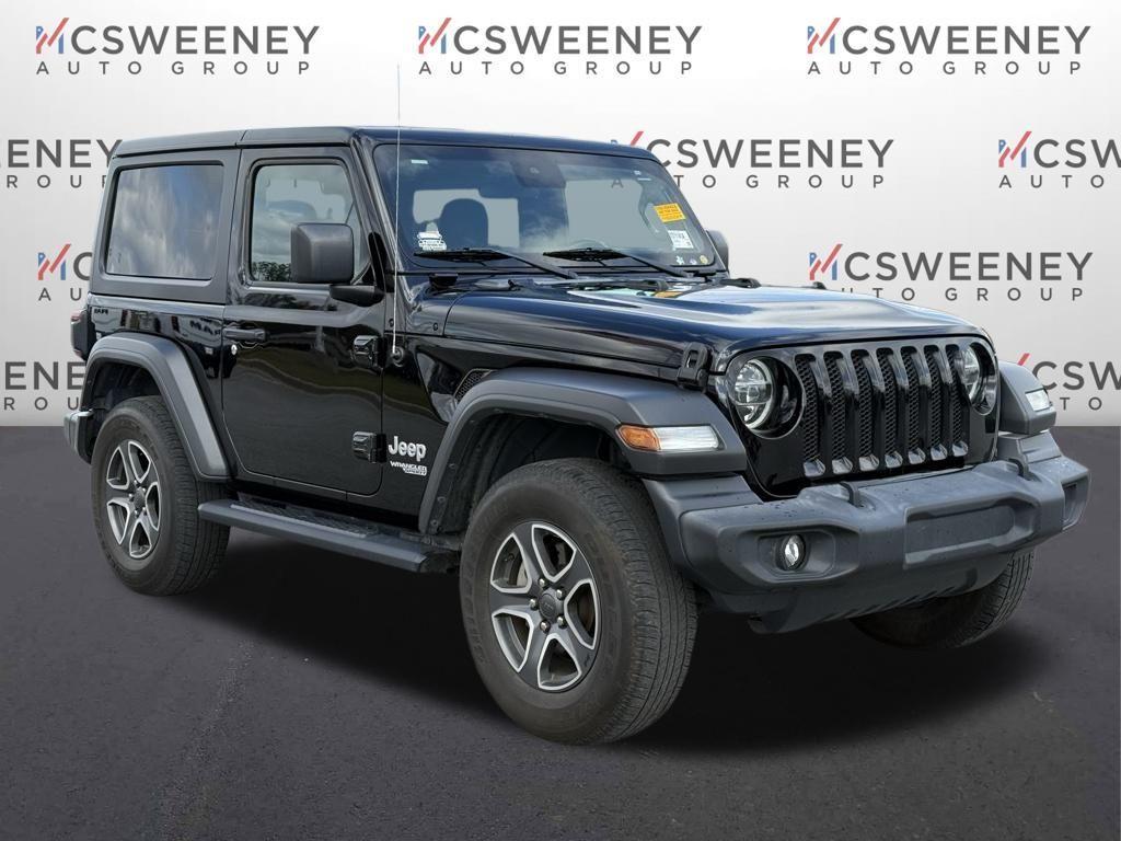 used 2021 Jeep Wrangler car, priced at $22,223