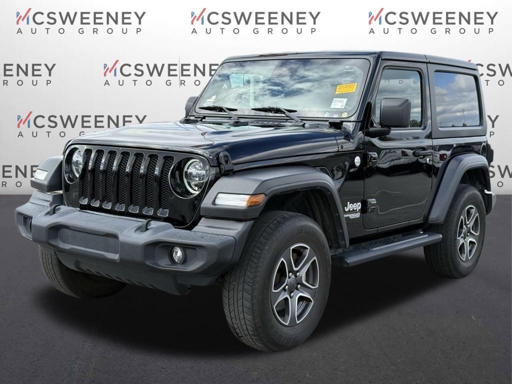 used 2021 Jeep Wrangler car, priced at $22,223