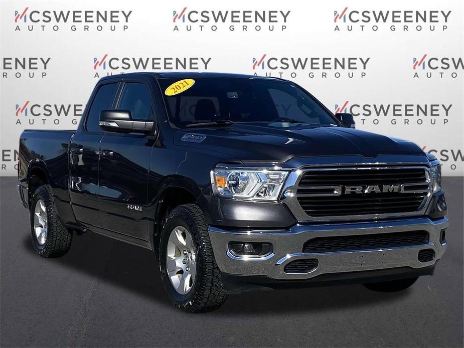 used 2021 Ram 1500 car, priced at $27,075