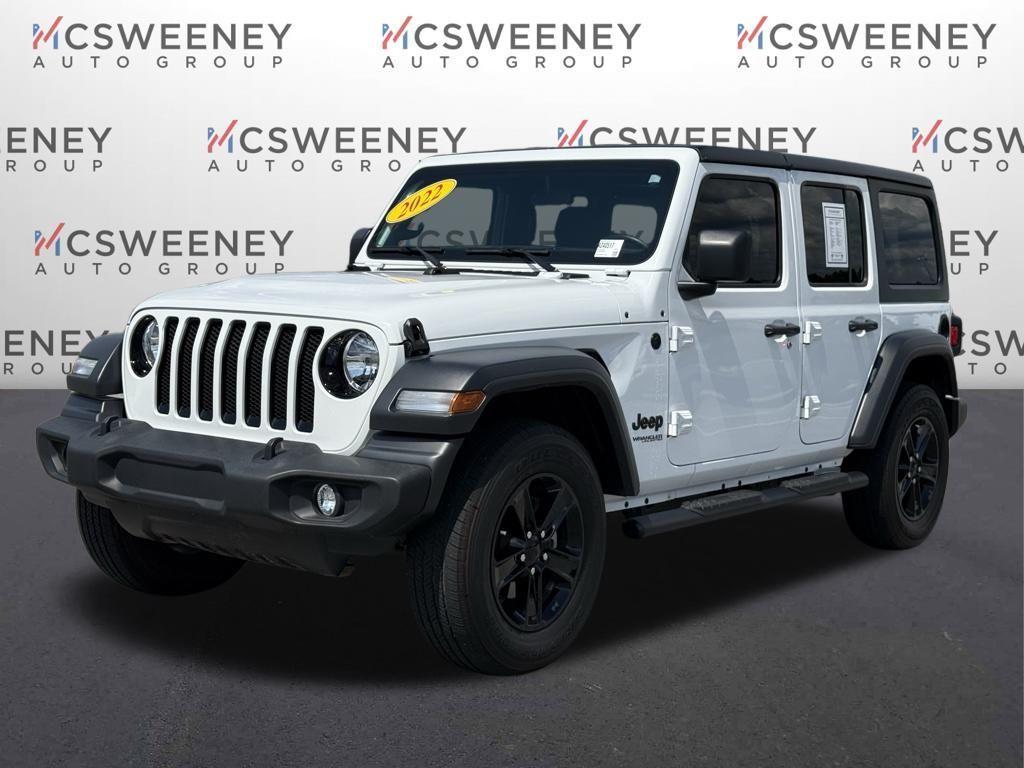used 2022 Jeep Wrangler Unlimited car, priced at $31,000