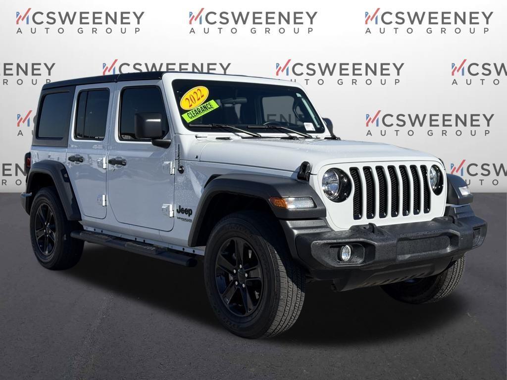used 2022 Jeep Wrangler Unlimited car, priced at $31,265