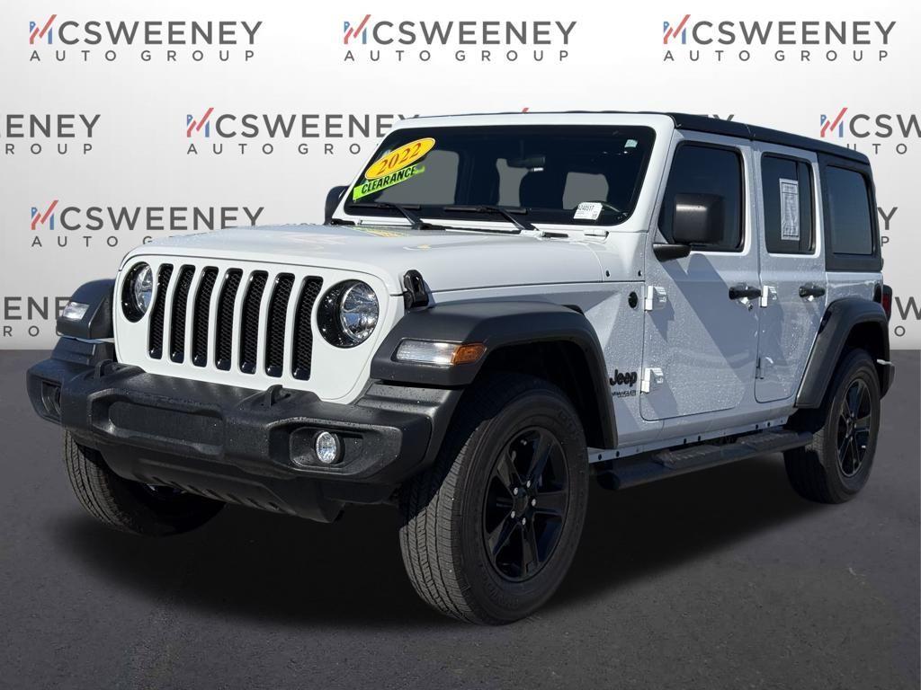 used 2022 Jeep Wrangler Unlimited car, priced at $31,265