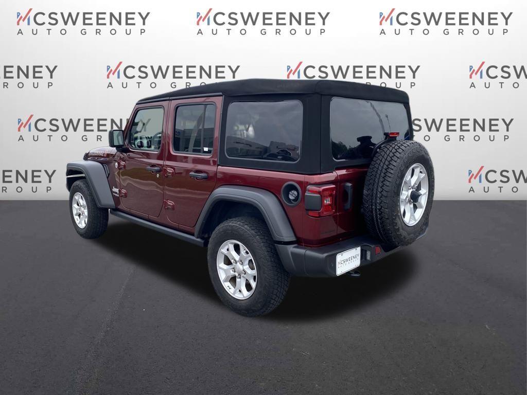 used 2021 Jeep Wrangler Unlimited car, priced at $31,115