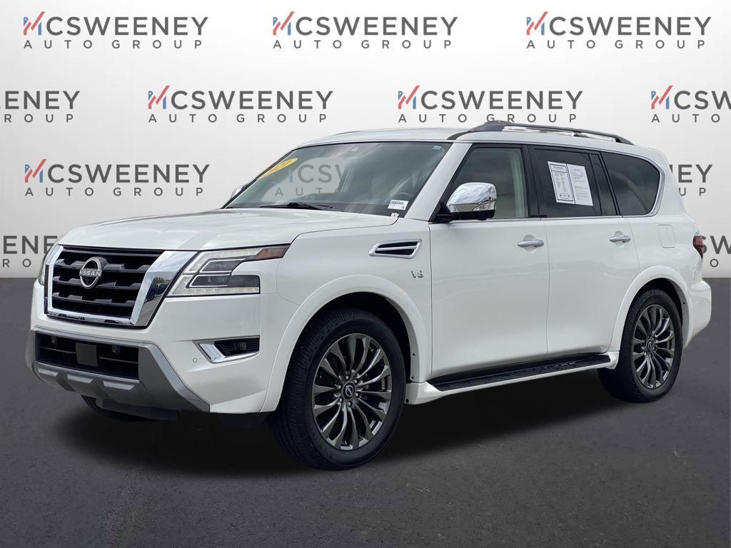 used 2021 Nissan Armada car, priced at $36,500