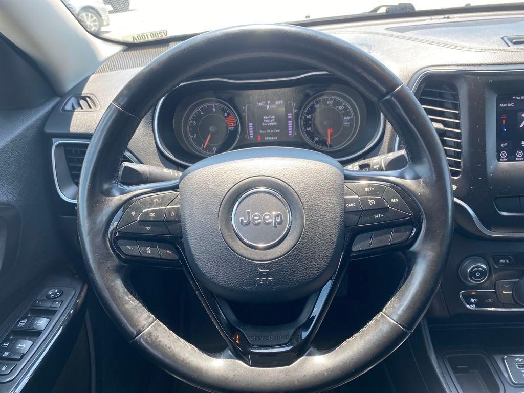 used 2021 Jeep Cherokee car, priced at $19,700