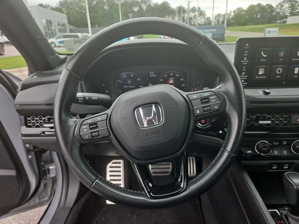 used 2023 Honda Accord Hybrid car, priced at $27,000