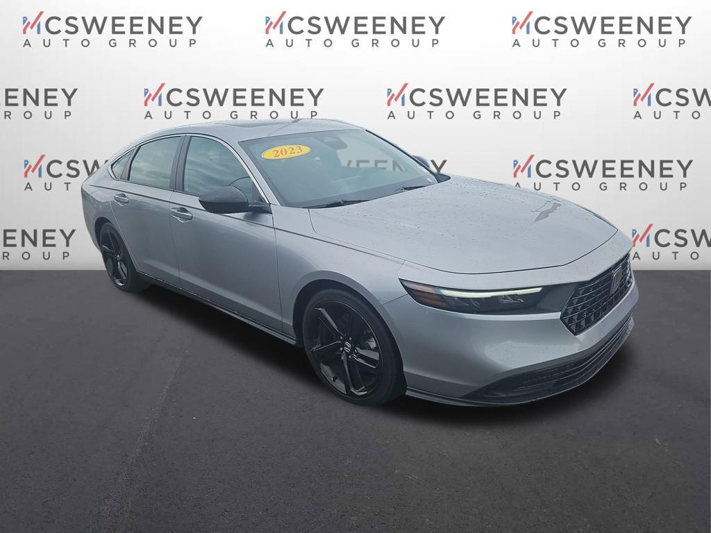 used 2023 Honda Accord Hybrid car, priced at $27,000