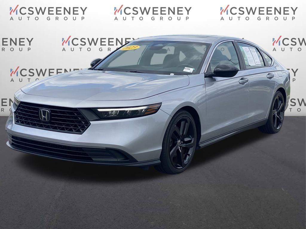 used 2023 Honda Accord Hybrid car, priced at $27,000
