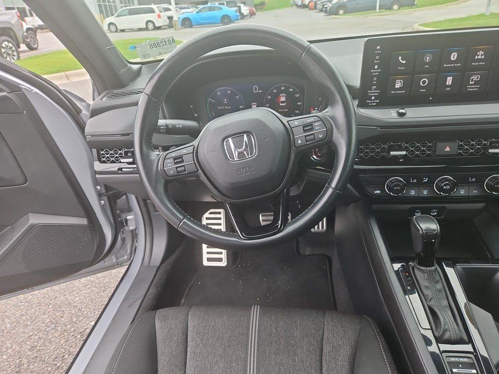 used 2023 Honda Accord Hybrid car, priced at $27,000