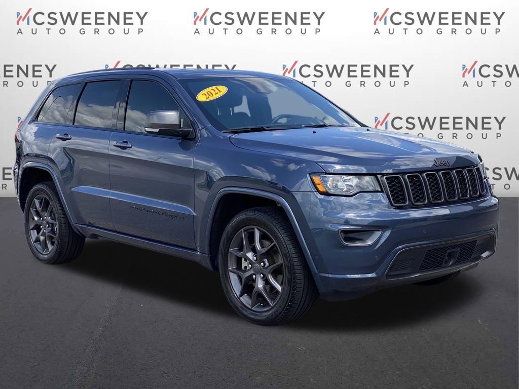 used 2021 Jeep Grand Cherokee car, priced at $30,579