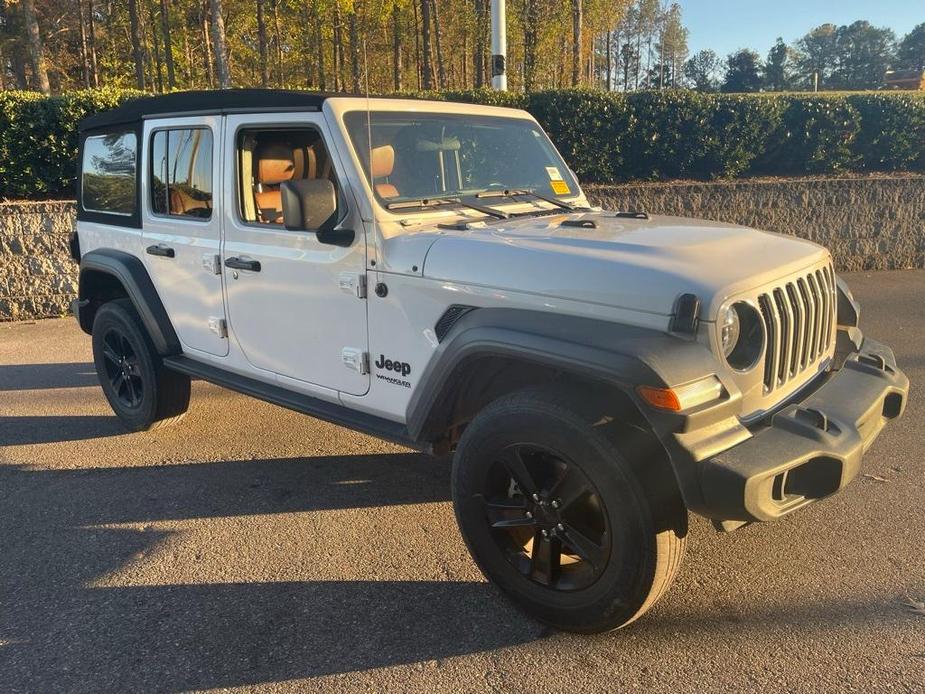 used 2020 Jeep Wrangler Unlimited car, priced at $31,997