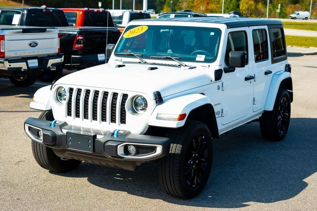 used 2023 Jeep Wrangler 4xe car, priced at $36,727