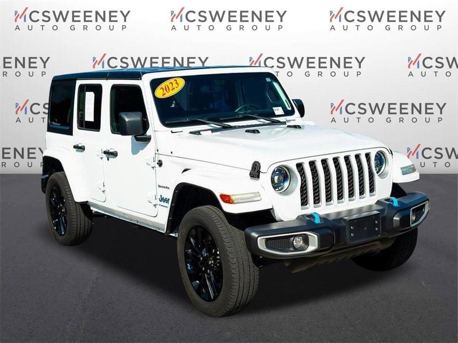 used 2023 Jeep Wrangler 4xe car, priced at $36,727