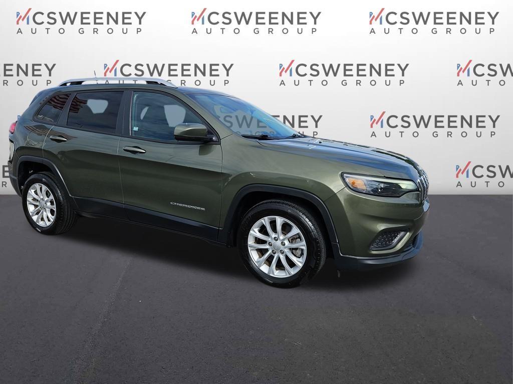 used 2021 Jeep Cherokee car, priced at $16,000